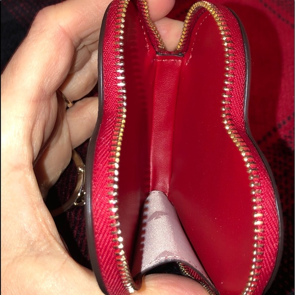 NWT-Kate Spade-SET-Flutter Hearts-Rory Crossbody Bag & Red Heart Coin Purse-$378 - Picture 15 of 16